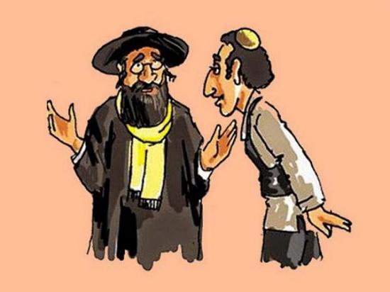 карикатура про евреев