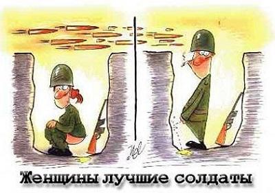 смешная карикатура про армию