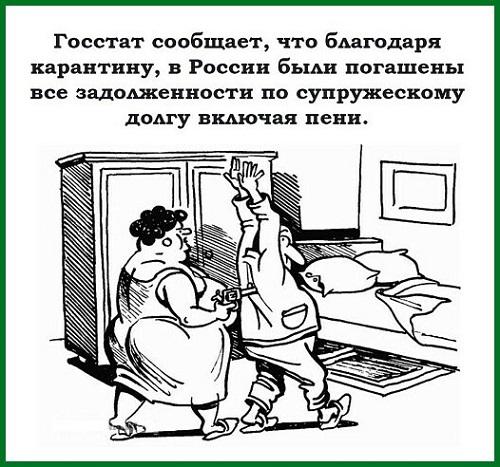очень смешная карикатура про коронавирус