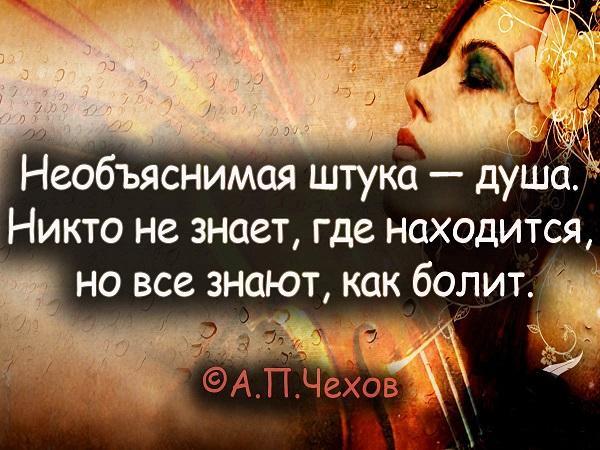 цитаты популярных людей о душе