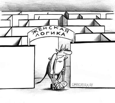 карикатура картинка про женщин