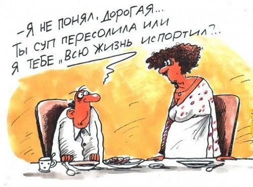 карикатура про еду и пищу