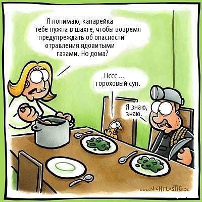 карикатура про еду и жратву