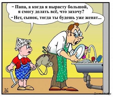 карикатура про женатых