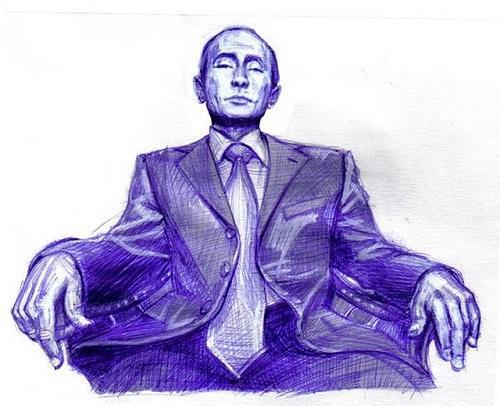Подробнее о статье Интересные карикатуры про Путина
