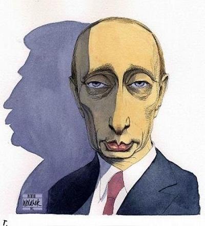 интересная карикатура про путина