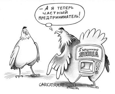 карикатура картинка про птиц