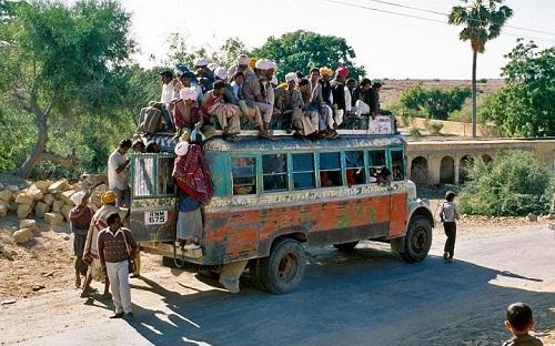Фото индийских автобусов