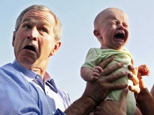Прикольные фото с Бушем младшим