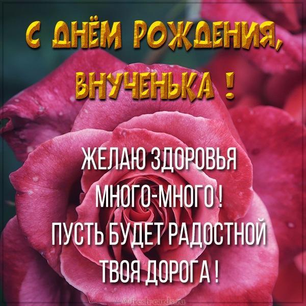 поздравления внучке с днем рождения