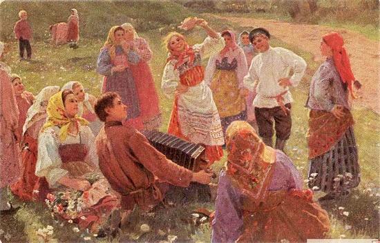 гуляния на красную горку