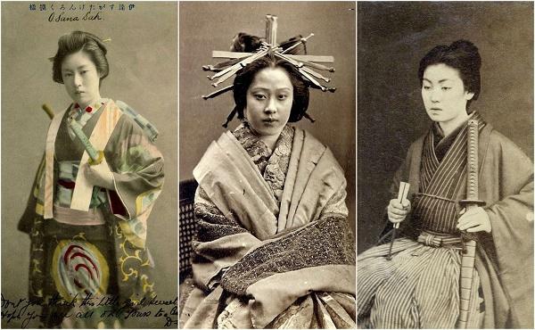 женщина самурай