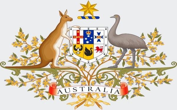кенгуру на австралийском гербе