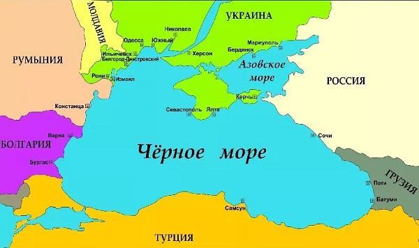 страны черного моря