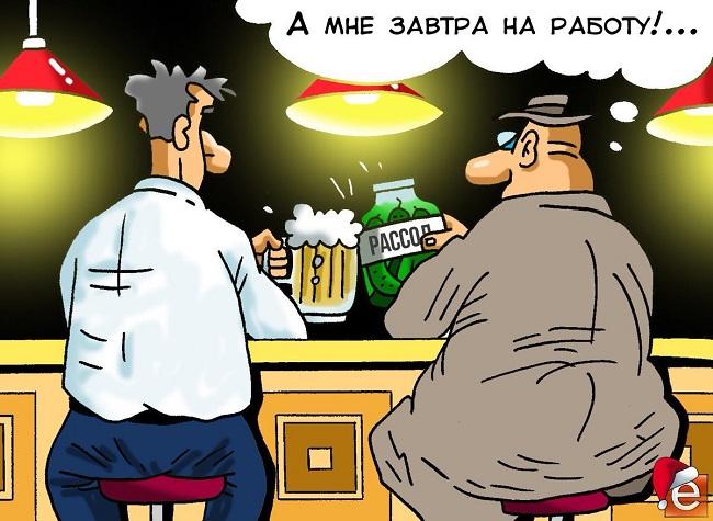 Очень смешные карикатуры про работу