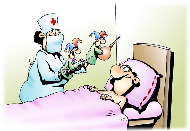 Смешные медицинские карикатуры
