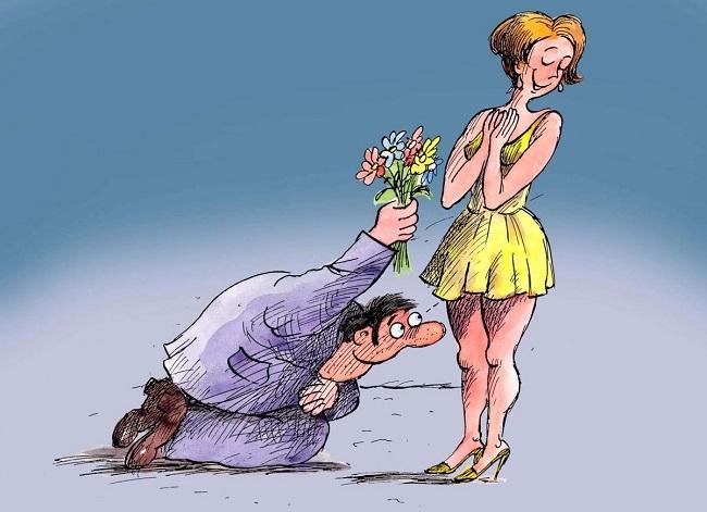 Смешные карикатуры про мужиков