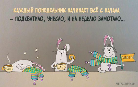 Смешные картинки про понедельник