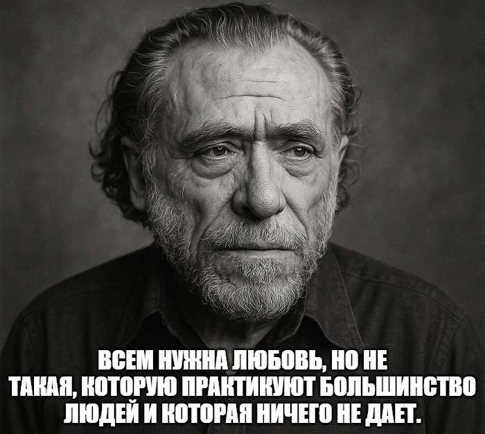 Чарльз Буковски - цитата про любовь