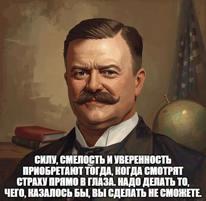 мудрая цитата Теодора Рузвельта