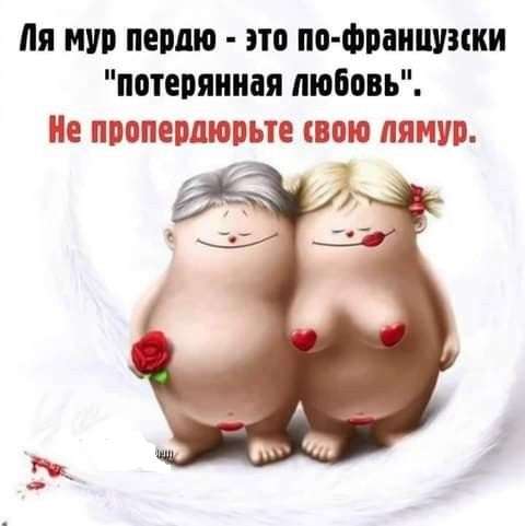 шутка про любовь про француски